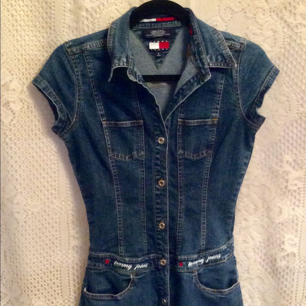 Women’s Tommy Jeans Denim Dress Sz S